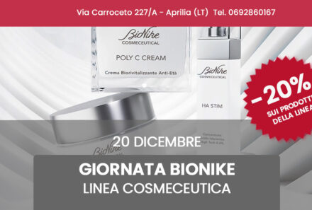 GIORNATA BIONIKE LINEA COSMOCEUTICA