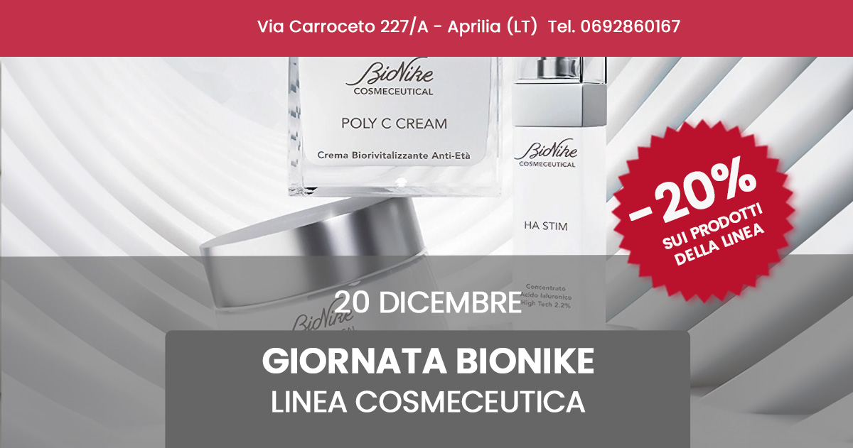 GIORNATA BIONIKE LINEA COSMOCEUTICA