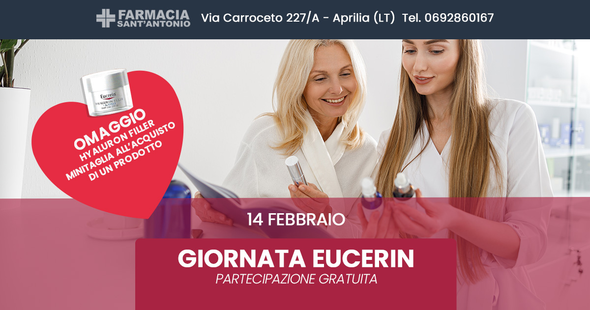 Giornata SAN VALENTINO con EUCERIN 💕con OMAGGIO