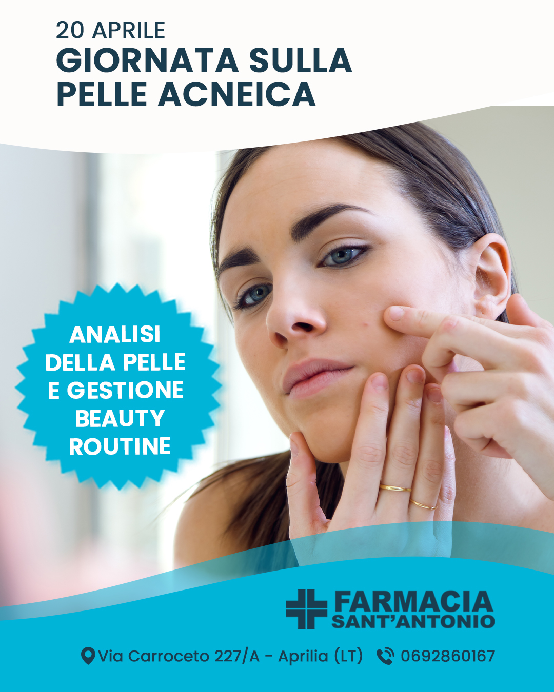 ✨🧴 Giornata dedicata alla pelle acneica 20 aprile
